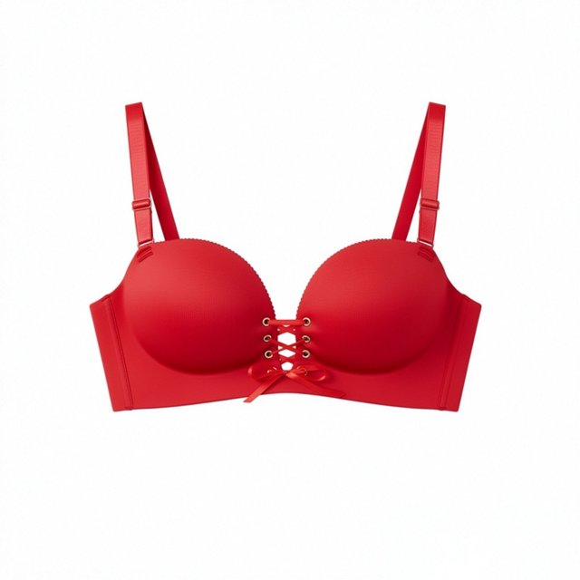 Red Corset Bra