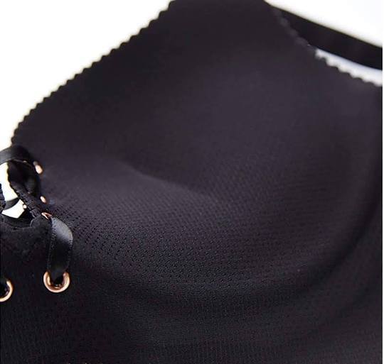 Black Corset Bra