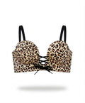 Leopard Corset Bra