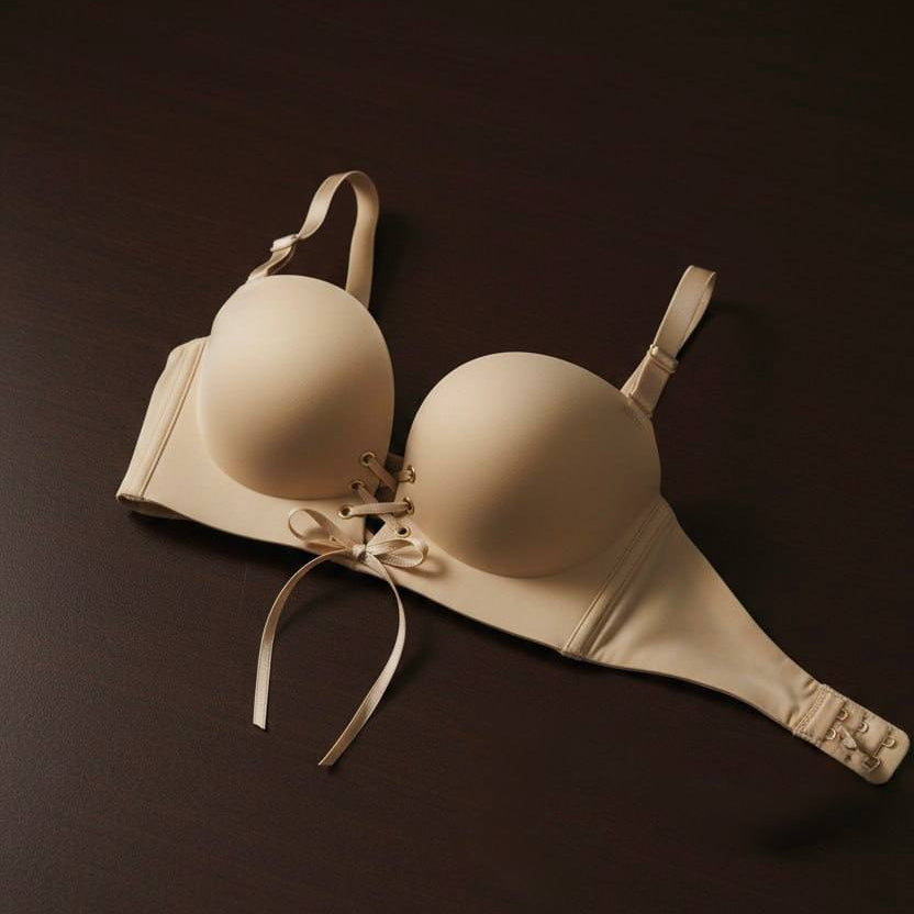 Beige Corset Bra