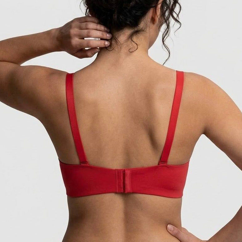 Red Corset Bra