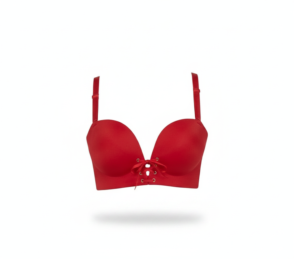 Red Corset Bra
