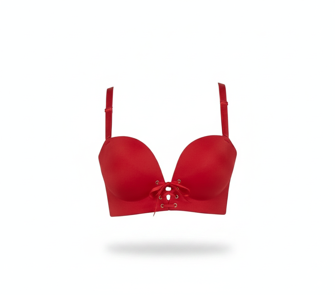 Red Corset Bra