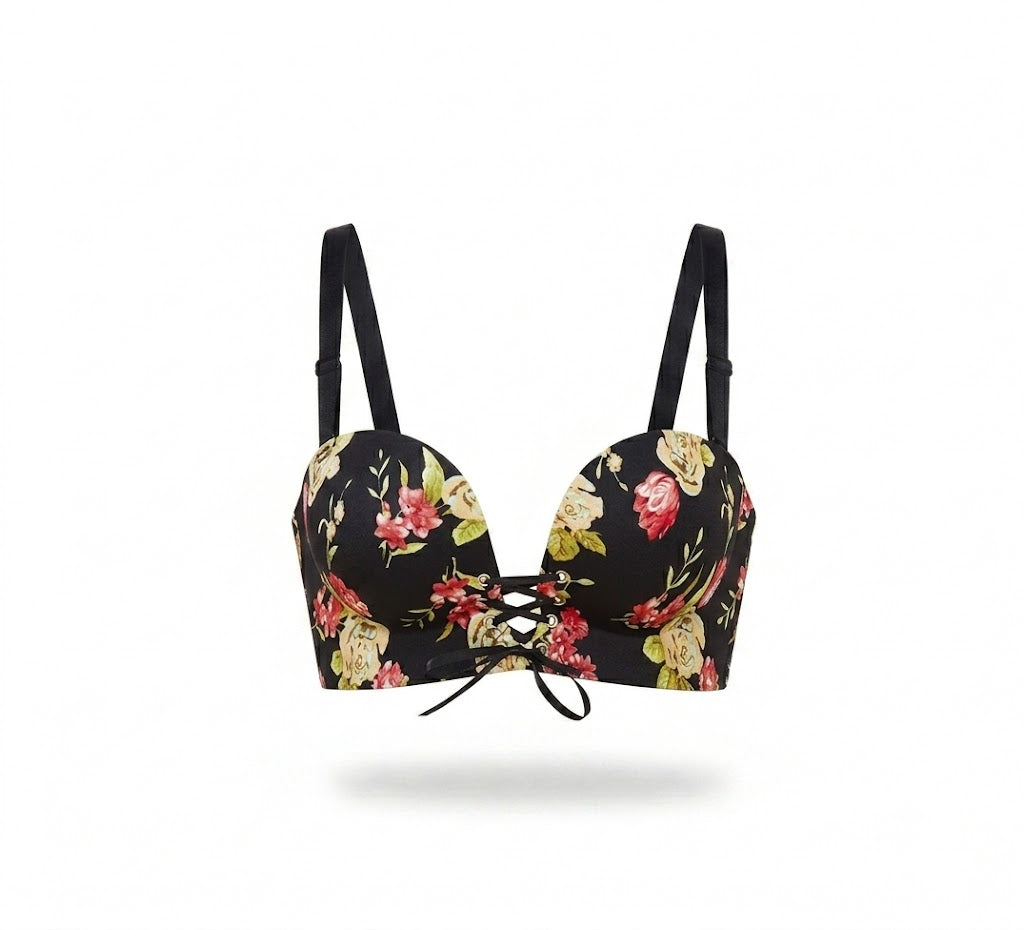 Rose Corset Bra